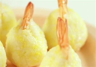 鈣質營養(yǎng)豐富的補鈣良品 蝦仁飯團