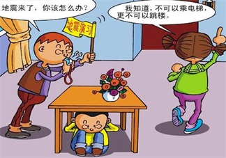 孩子面對地震怎么做 提前了解更重要