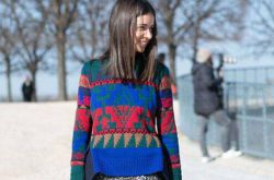 早春最佳CP穿搭 毛衣配裙子就是這么美