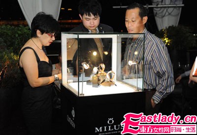Milus和Cortina新加坡開(kāi)私人派對(duì) 齊賀新款腕表杰作